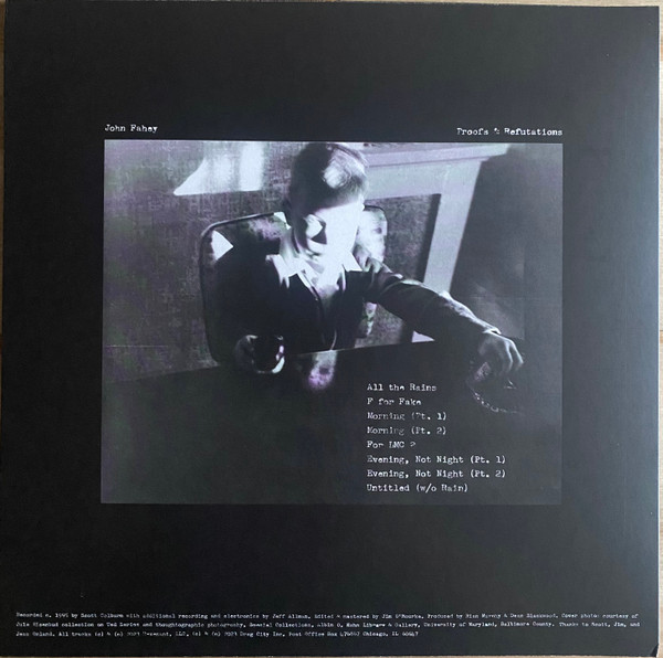 John Fahey - Proofs & Refutations | Drag City (DC759) - 2