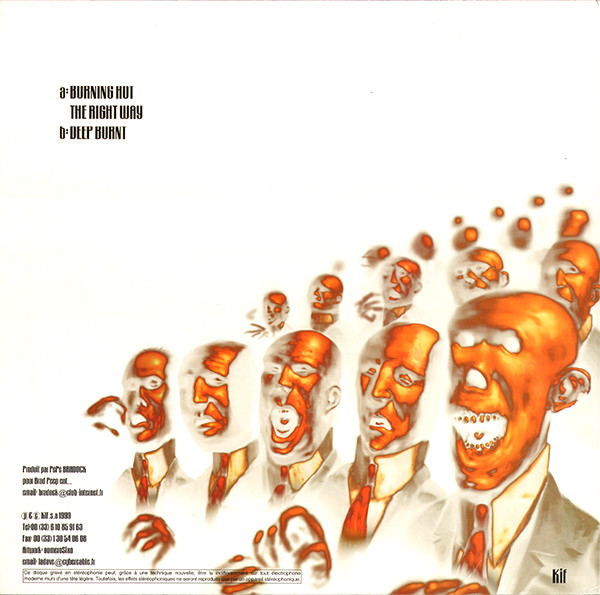 Pépé Bradock & The Grand Brûlé's Choir - Burning | Kif Recordings (KIF S.A. 08) - 2