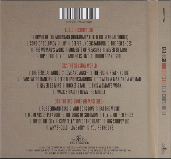 Kate Bush - Director's Cut | Fish People (FPCDX001) - 3