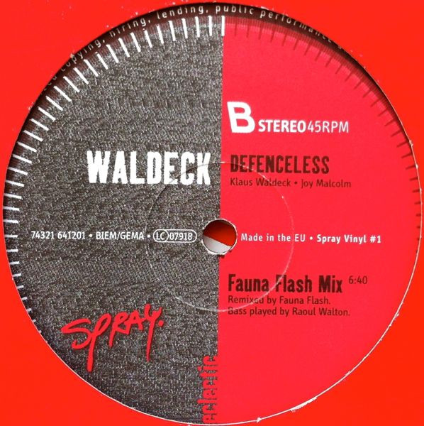 Waldeck - Defenceless | Spray Records (74321 64120 1) - 2
