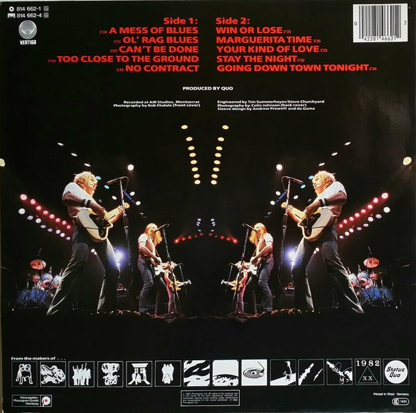 Status Quo - Back To Back | Vertigo (814 662-1) - 2 Status Quo - Back To Back | Vertigo (814 662-1) - 2