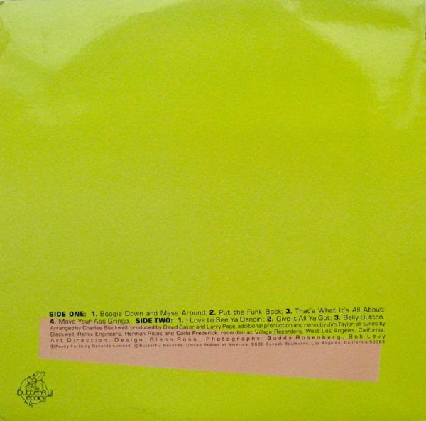 Blackwell - Boogie Down! | Butterfly Records (FLY 008) - 2 Blackwell - Boogie Down! | Butterfly Records (FLY 008) - 2