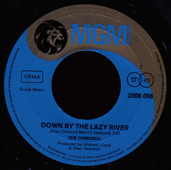 The Osmonds - Down By The Lazy River | MGM Records (2006 096) - 3