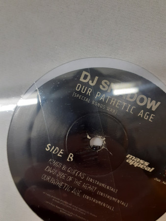 DJ Shadow - Our Pathetic Age Special Bonus wax | Mass Appeal (MSAP0089) - 2