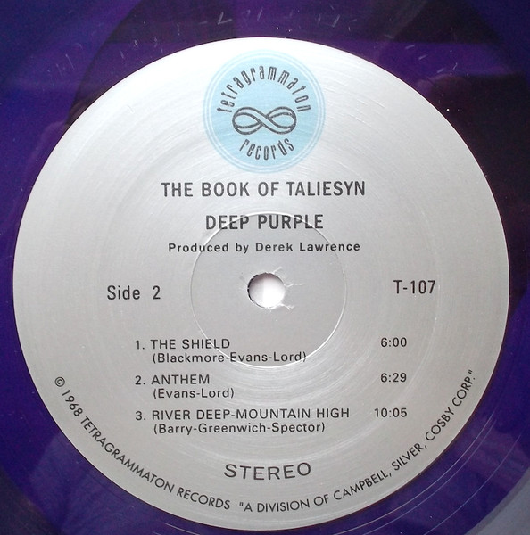 Deep Purple - The Book Of Taliesyn | Tetragrammaton Records (T-107) - 4
