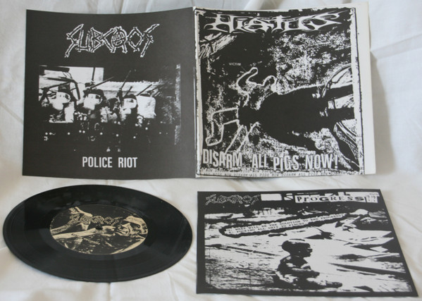 Hiatus / Subcaos - Disarm All Pigs Now! / Police Riot | Slime Records (none) - 3