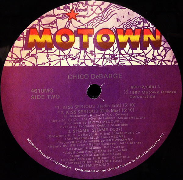 Chico DeBarge - Kiss Serious | Motown (4610MG) - main