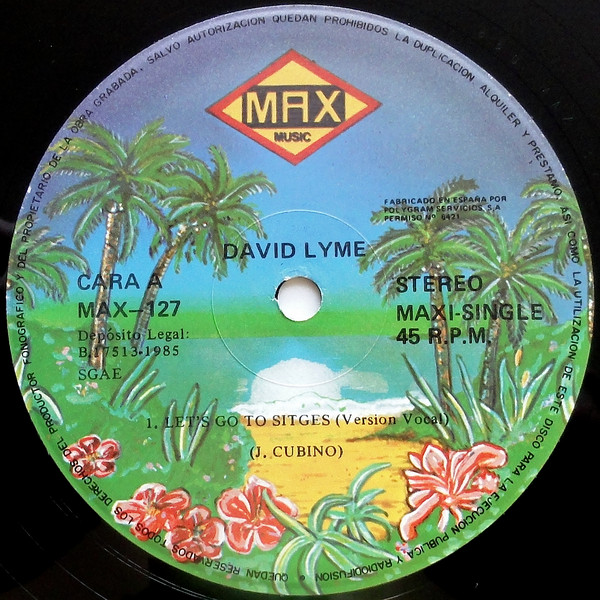David Lyme - Let's Go To Sitges | Max Music (MAX-127) - 3