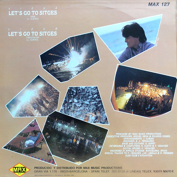 David Lyme - Let's Go To Sitges | Max Music (MAX-127) - 2