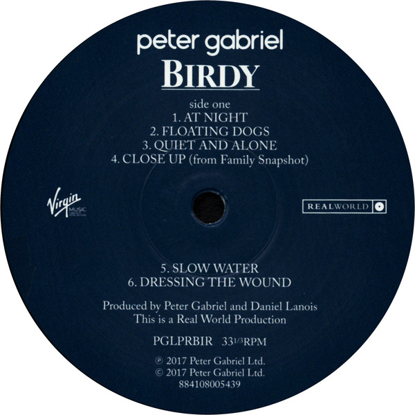 Peter Gabriel - Birdy | Real World Records (PGLPRBIR) - 4