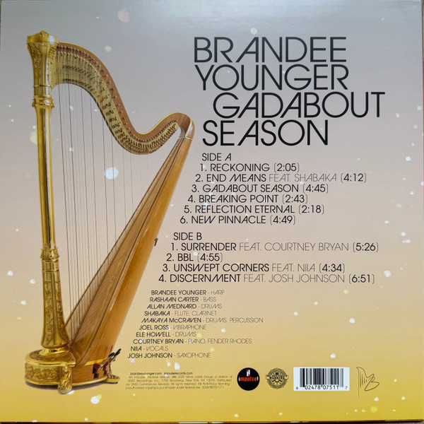 Brandee Younger - Gadabout Season | Impulse! (602478075117) - 3