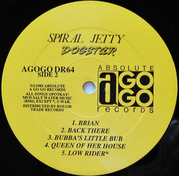 Spiral Jetty - Dogstar | Absolute A Go Go Records (AGOGO DR64) - 4 Spiral Jetty - Dogstar | Absolute A Go Go Records (AGOGO DR64) - 4