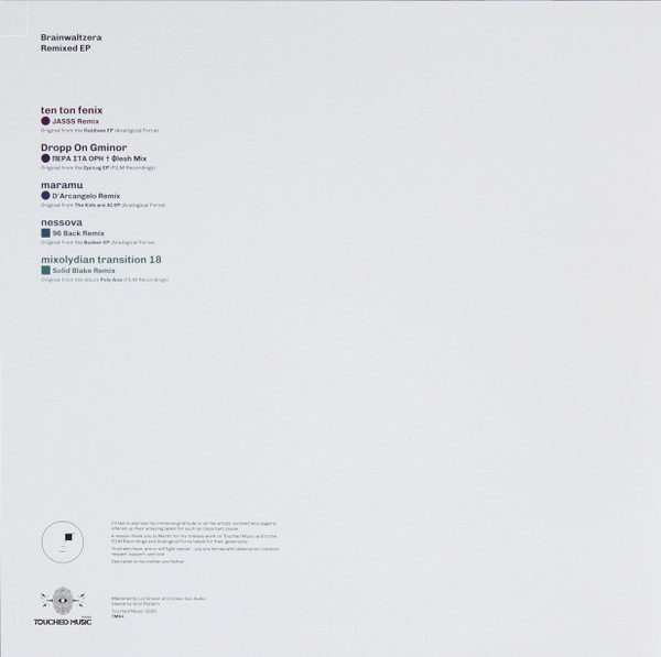 Brainwaltzera - Brainwaltzera Remixed EP | Touched - Music For Macmillan Cancer Support (TM64) - 2 Brainwaltzera - Brainwaltzera Remixed EP | Touched - Music For Macmillan Cancer Support (TM64) - 2