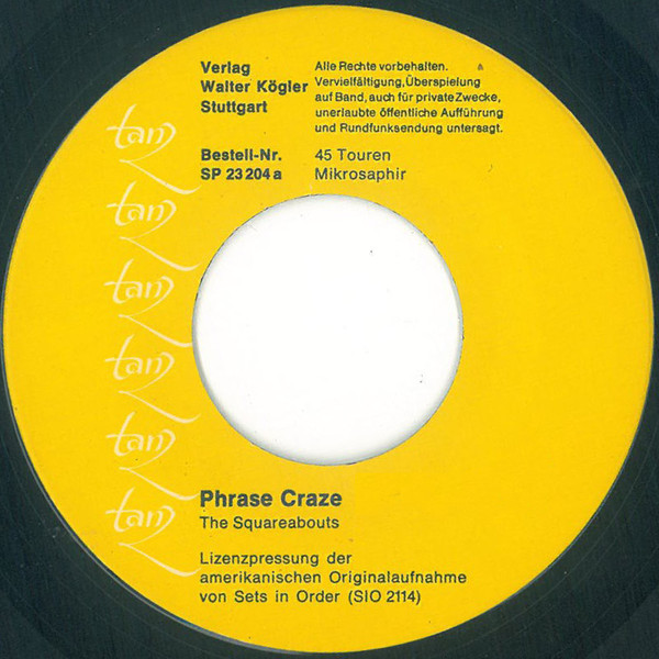 The Squareabouts - Phrase Craze | Tanz (SP 23 204)