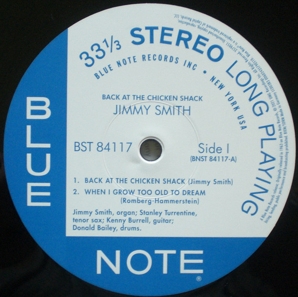 Jimmy Smith - Back At The Chicken Shack | Blue Note (3579051) - 3