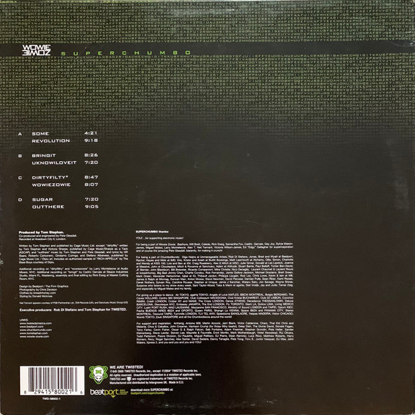 Superchumbo - Wowie Zowie | Twisted America Records (TWD 58002-1) - 2