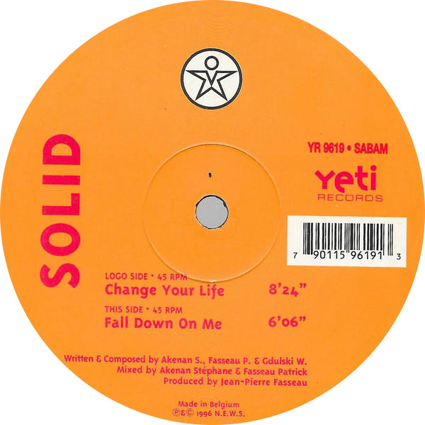 Solid - Change Your Life / Fall Down On Me | Yeti Records (YR 9619) - 4 Solid - Change Your Life / Fall Down On Me | Yeti Records (YR 9619) - 4