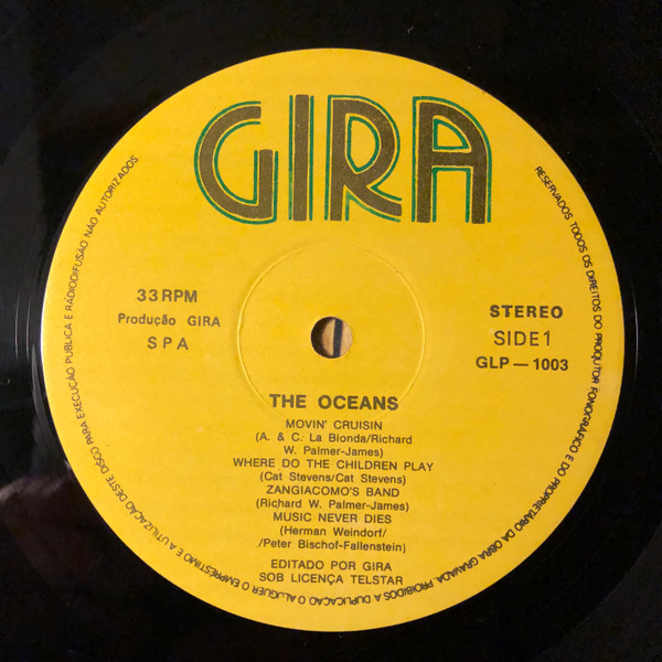 The Oceans - Movin Cruisin | Gira (GLP-1003) - 3