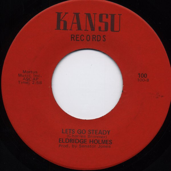 Eldridge Holmes - An Open Letter (To My Love) | Kansu Records (100) - 2