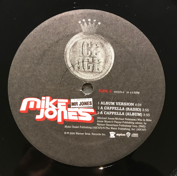 Mike Jones - Mr. Jones | Warner Bros. Records (101575-0) - 3