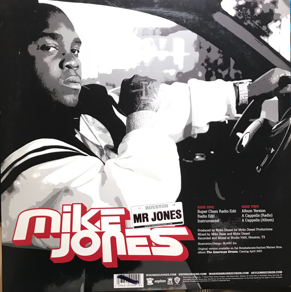 Mike Jones - Mr. Jones | Warner Bros. Records (101575-0) - 2