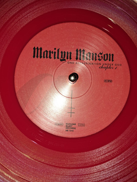 Marilyn Manson - One Assassination Under God (Chapter 1) | Nuclear Blast Records (NBR 7313) - 3