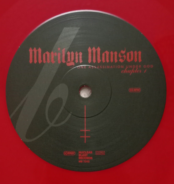 Marilyn Manson - One Assassination Under God (Chapter 1) | Nuclear Blast Records (NBR 7313) - 4