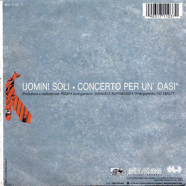 Pooh - Uomini Soli | CGD (9031 71103-7) - 2