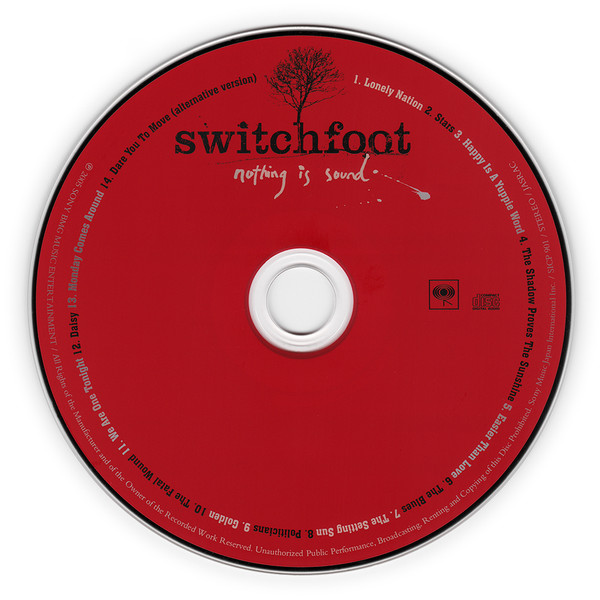 Switchfoot - Nothing Is Sound | Sony Records Int'l (SICP 901) - 3 Switchfoot - Nothing Is Sound | Sony Records Int'l (SICP 901) - 3