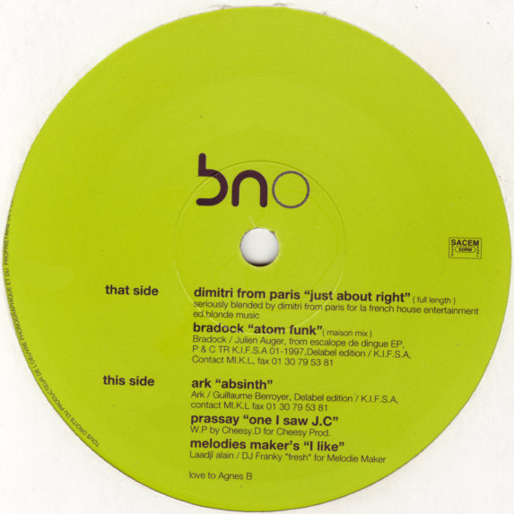 Various - Bakchich EP#3 | Basenotic Records (BA 004) - 2