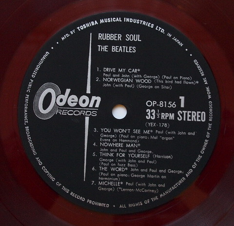The Beatles - Rubber Soul | Odeon (OP-8156) - 4