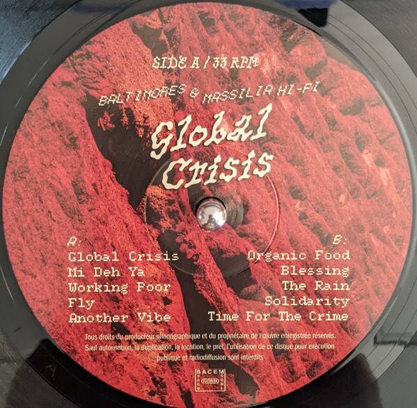 Baltimores & Massilia Hifi - Global Crisis | Sonne Art (BLTMHF01) - 3