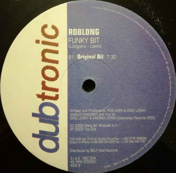 Roblong - Funky Bit | Dubtronic (DBC 004) - 2