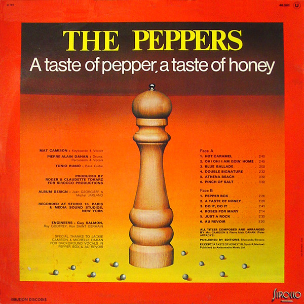 The Peppers - A Taste Of Pepper, A Taste Of Honey | Sirocco (48.501) - 2