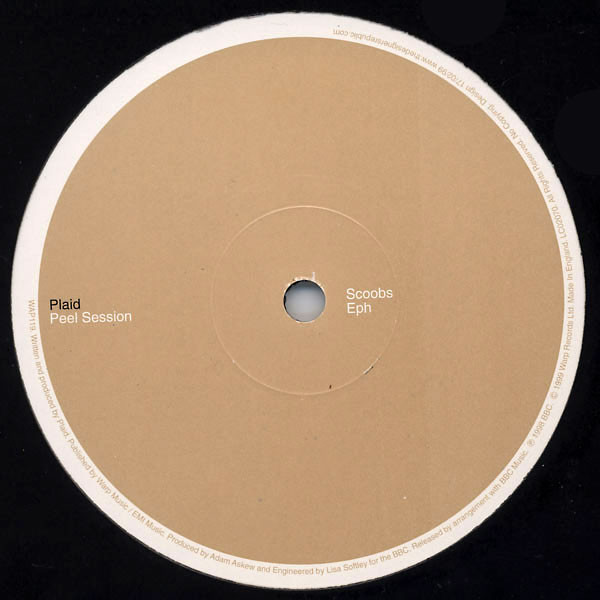 Plaid - Peel Session | Warp Records (WAP119) - 2