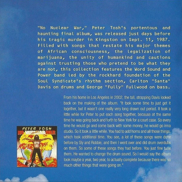 Peter Tosh - No Nuclear War | EMI (7243 5 38852 2 9) - 3