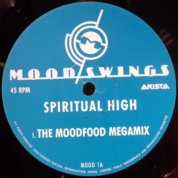 Moodswings - Spiritual High | Arista (MOOD 1)