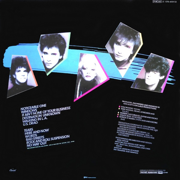 Missing Persons - Spring Session M | Capitol Records (2C 070-400.132) - 2 Missing Persons - Spring Session M | Capitol Records (2C 070-400.132) - 2