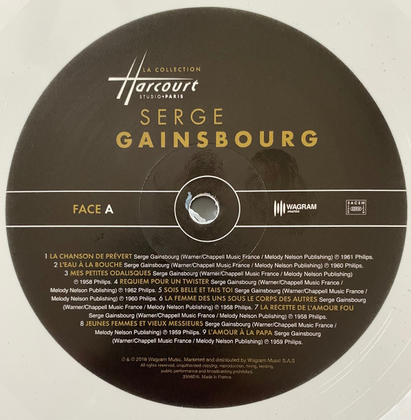 Serge Gainsbourg - Serge Gainsbourg | Wagram Music (3356016) - 3