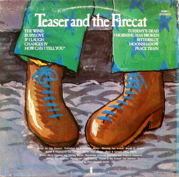 Cat Stevens - Teaser And The Firecat | Island Records (85.389 - I) - 4