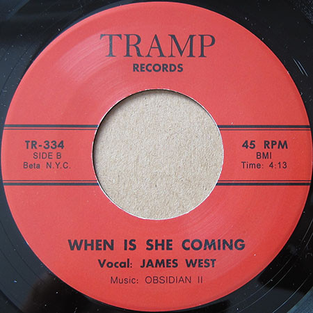 James West - Hanging In | Tramp Records (TR-334) - 2 James West - Hanging In | Tramp Records (TR-334) - 2