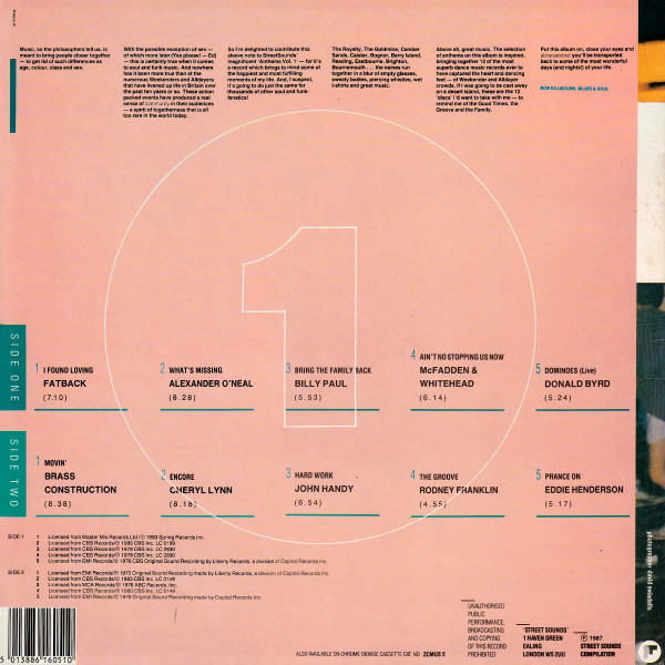Various - Anthems Volume 1 | Street Sounds (MUSIC 5) - 2 Various - Anthems Volume 1 | Street Sounds (MUSIC 5) - 2
