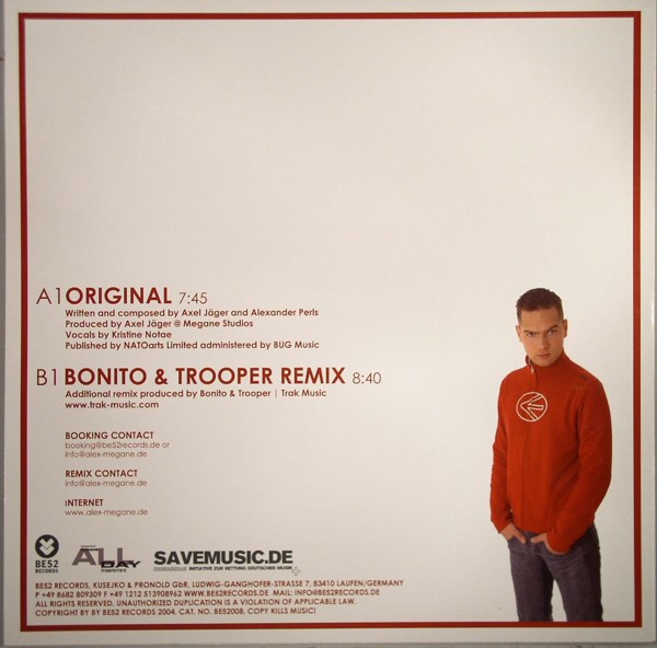 Alex Megane - So Today | BE52 Records (BE52008) - 2