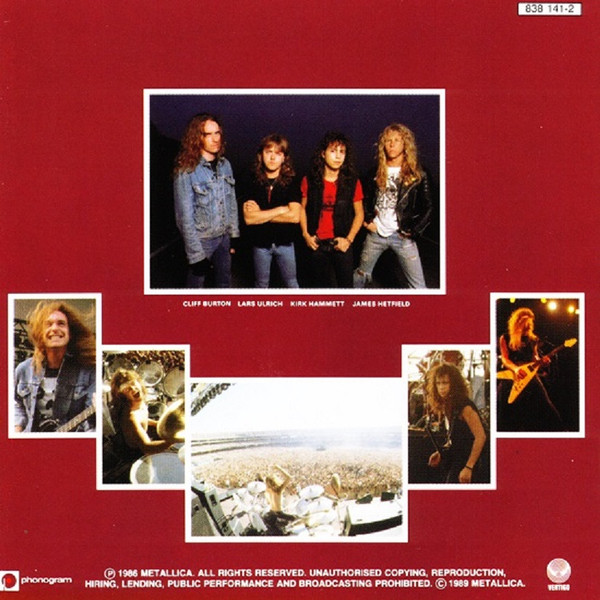 Metallica - Master Of Puppets | Vertigo (838 141-2) - 3