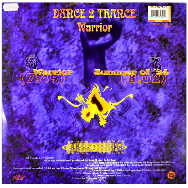 Dance 2 Trance Vox By Vernon - Warrior | Blow Up (INT 125.696) - 2