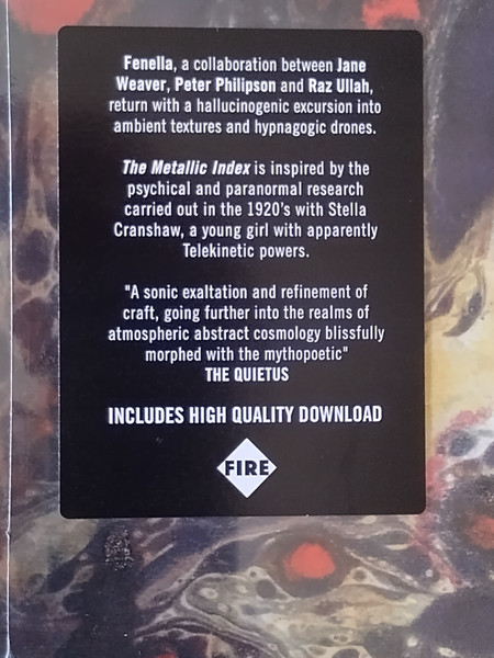 Fenella - The Metallic Index | Fire Records (FIRELP662) - 3 Fenella - The Metallic Index | Fire Records (FIRELP662) - 3