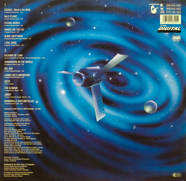Boney M. - Ten Thousand Lightyears | Hansa (206 555) - 2