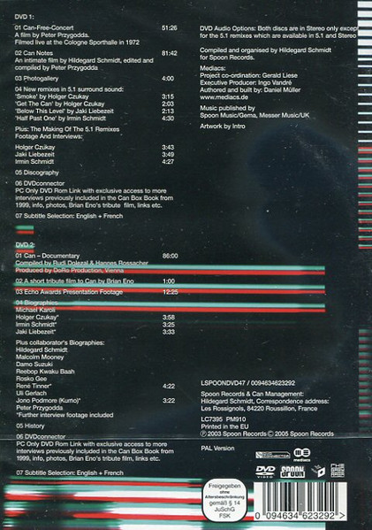 Can - Can DVD | Spoon Records (LSPOONDVD47) - 2 Can - Can DVD | Spoon Records (LSPOONDVD47) - 2