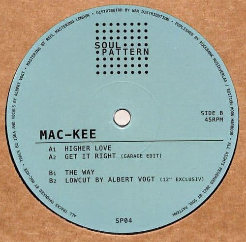 Mac-Kee - Higher Love EP | Soul Pattern (SP04) - 2 Mac-Kee - Higher Love EP | Soul Pattern (SP04) - 2