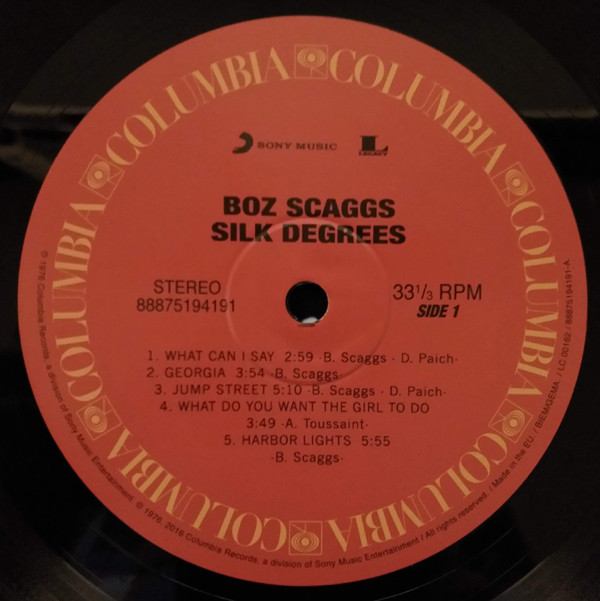 Boz Scaggs - Silk Degrees | Legacy (88875194191)
